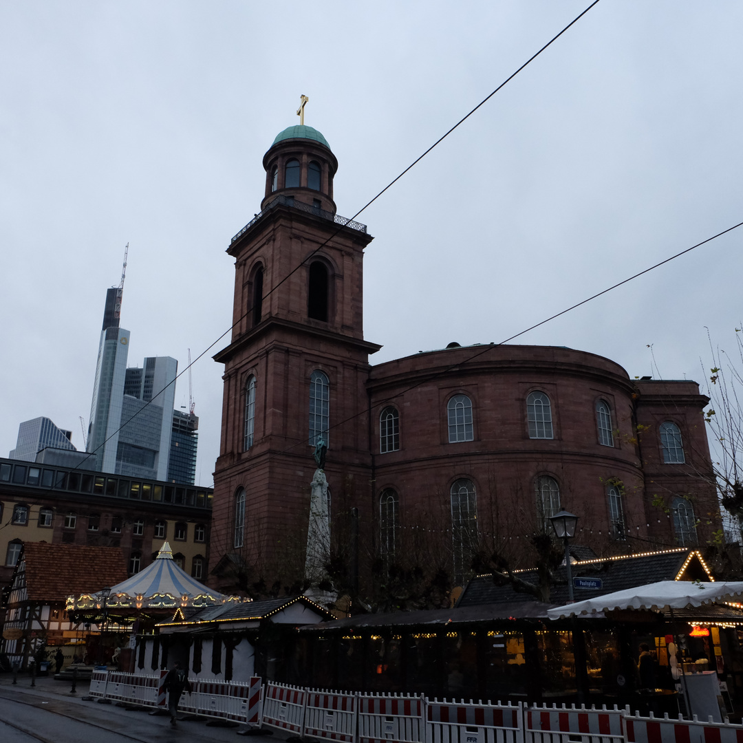 Frankfurt (5) Die Paulskirche - St. Paul's Church