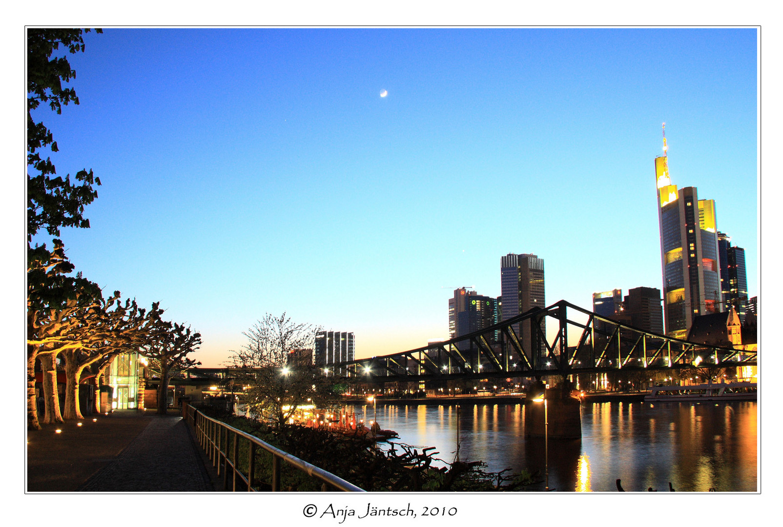 Frankfurt abends