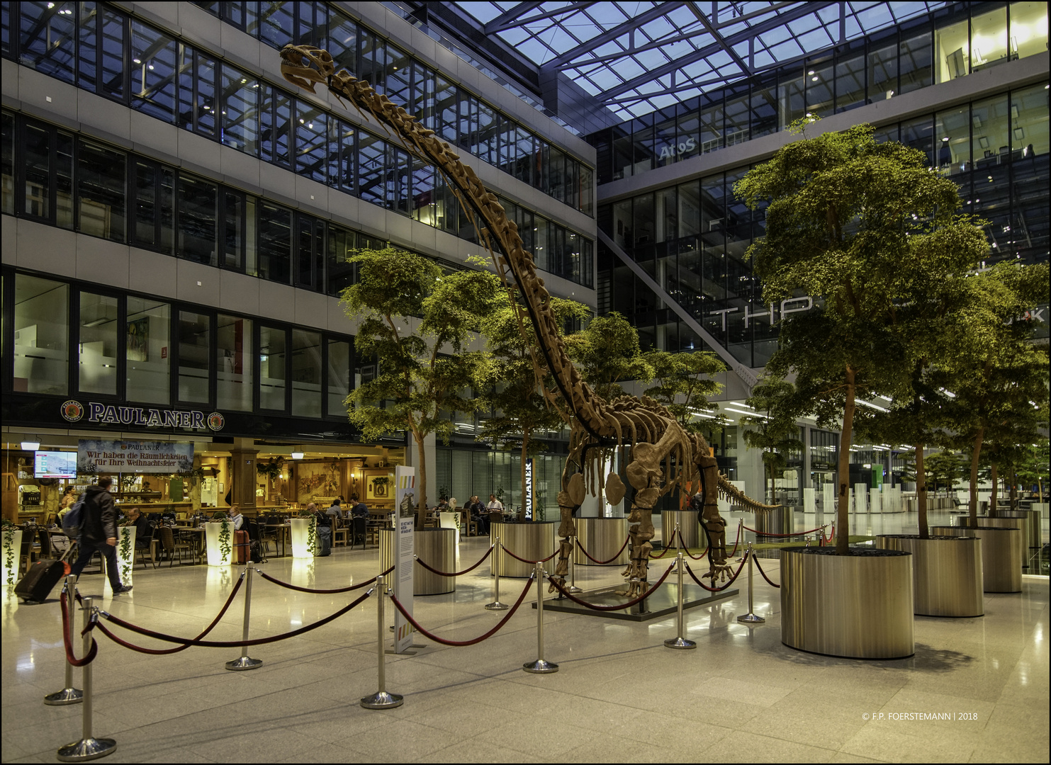 Frankfurt Airport Dinosaurier