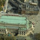 Frankfurt: Alte Oper und Opernplatz von oben