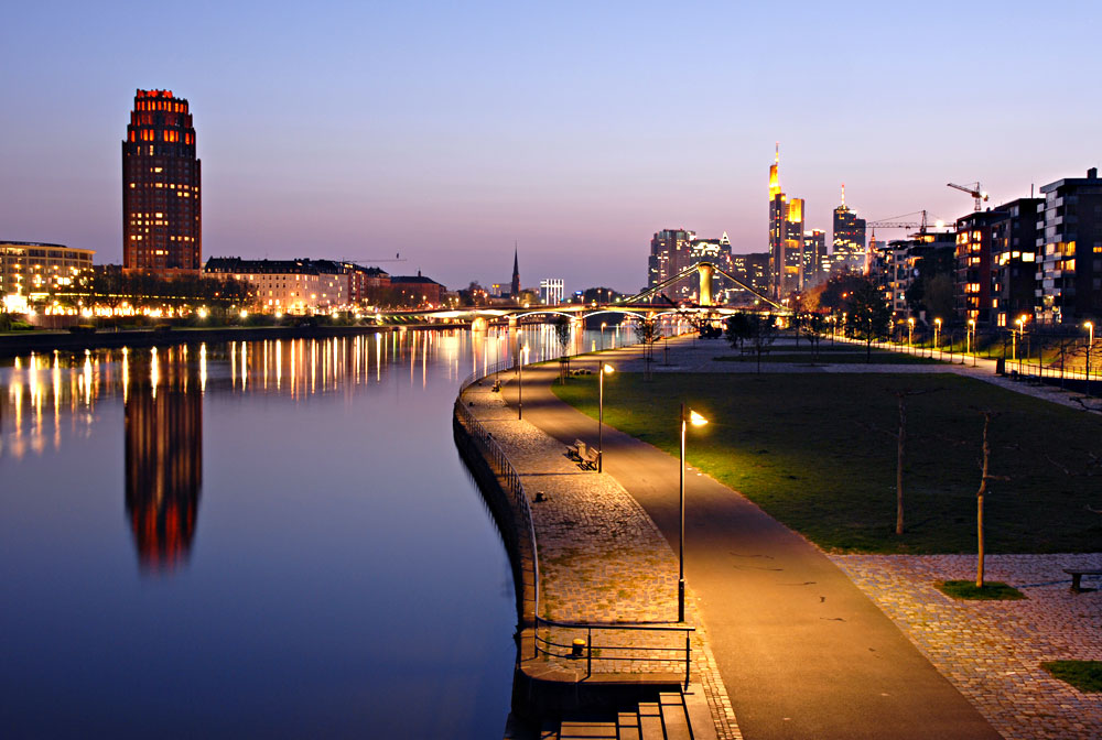 Frankfurt am Abend