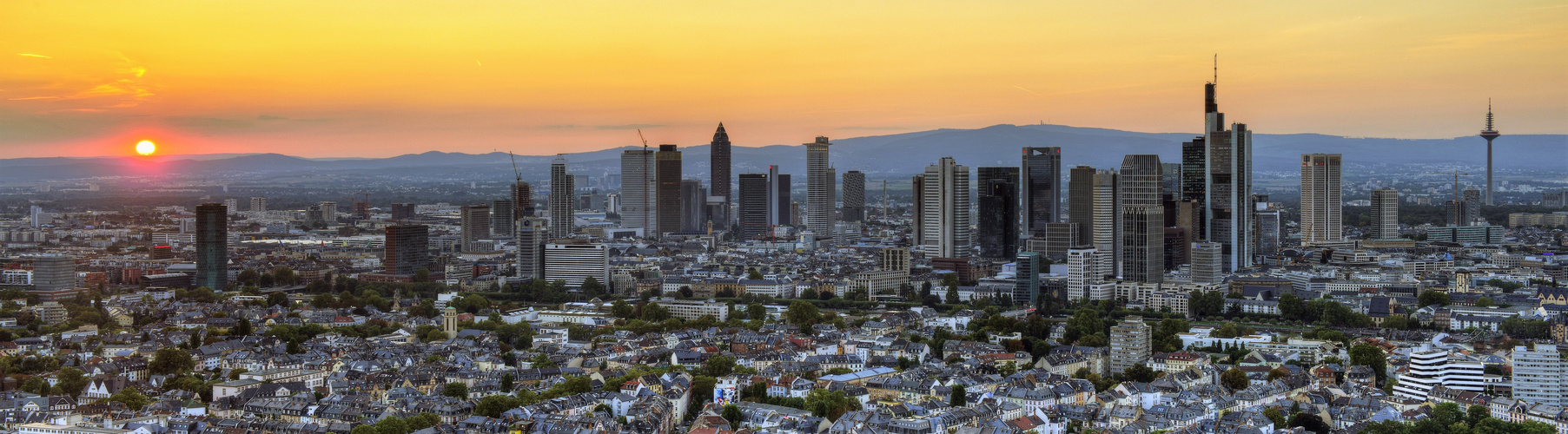 Frankfurt am Abend