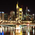 Frankfurt am Main bei Nacht