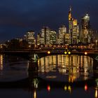 Frankfurt am Main bei Nacht