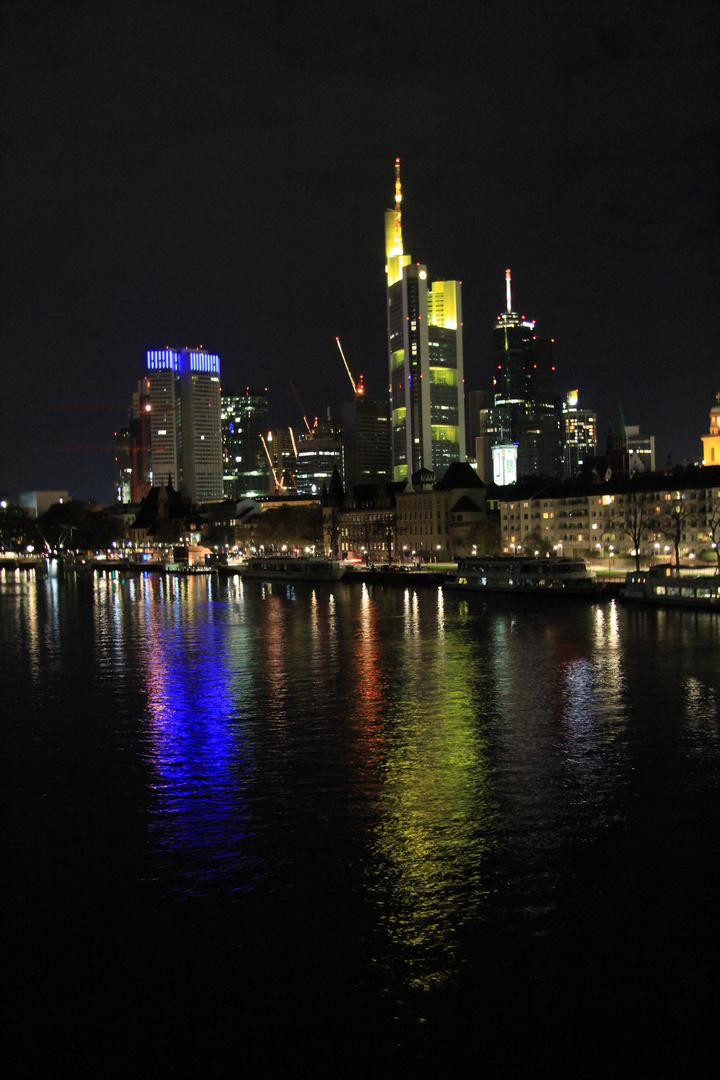 Frankfurt am Main bei Nacht