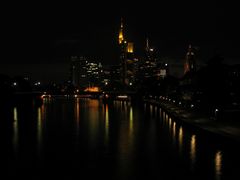 Frankfurt am Main bei Nacht