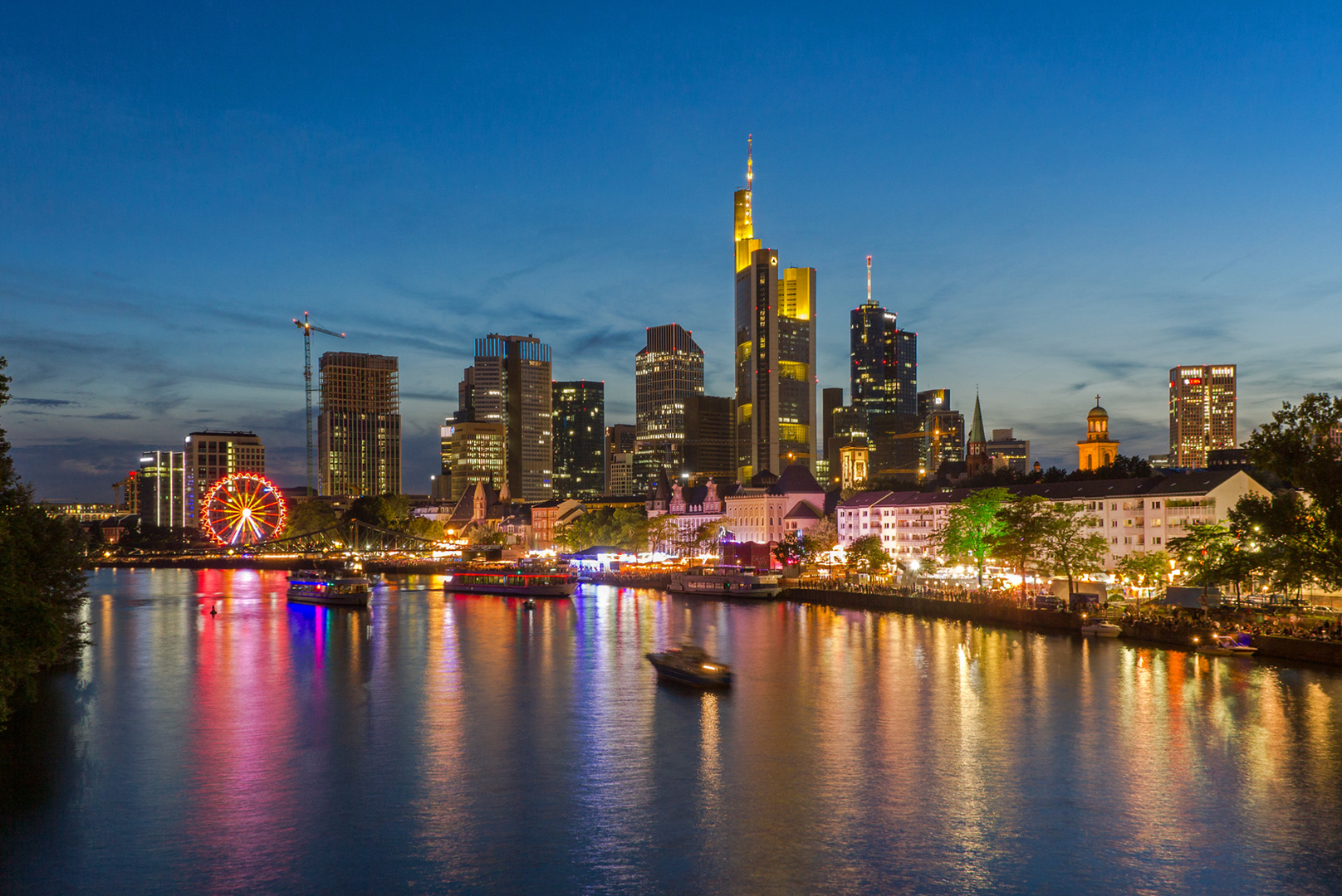 Frankfurt am Main beim Mainfest 2017 Foto & Bild