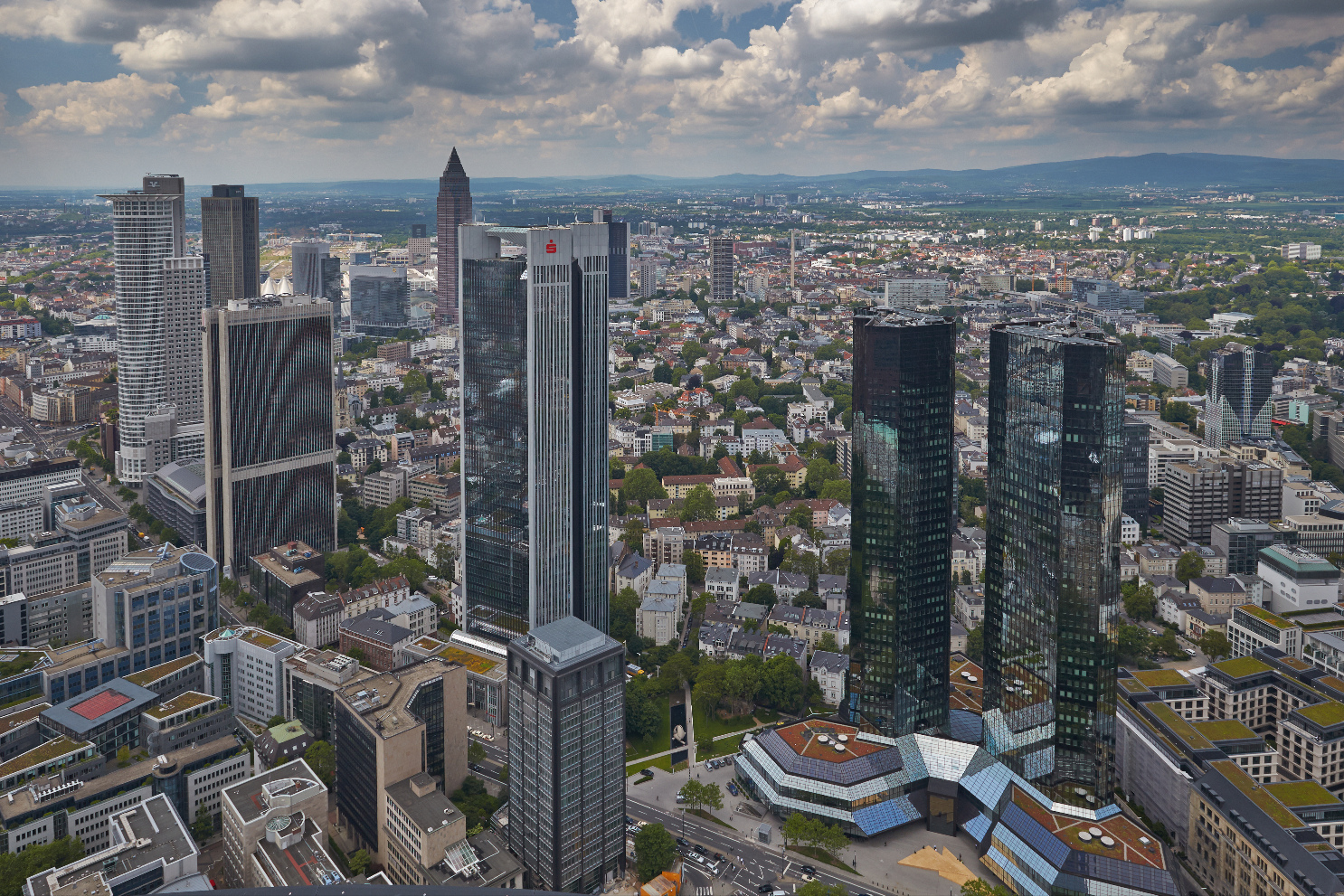 Frankfurt am Main - Blick vom MAIN TOWER