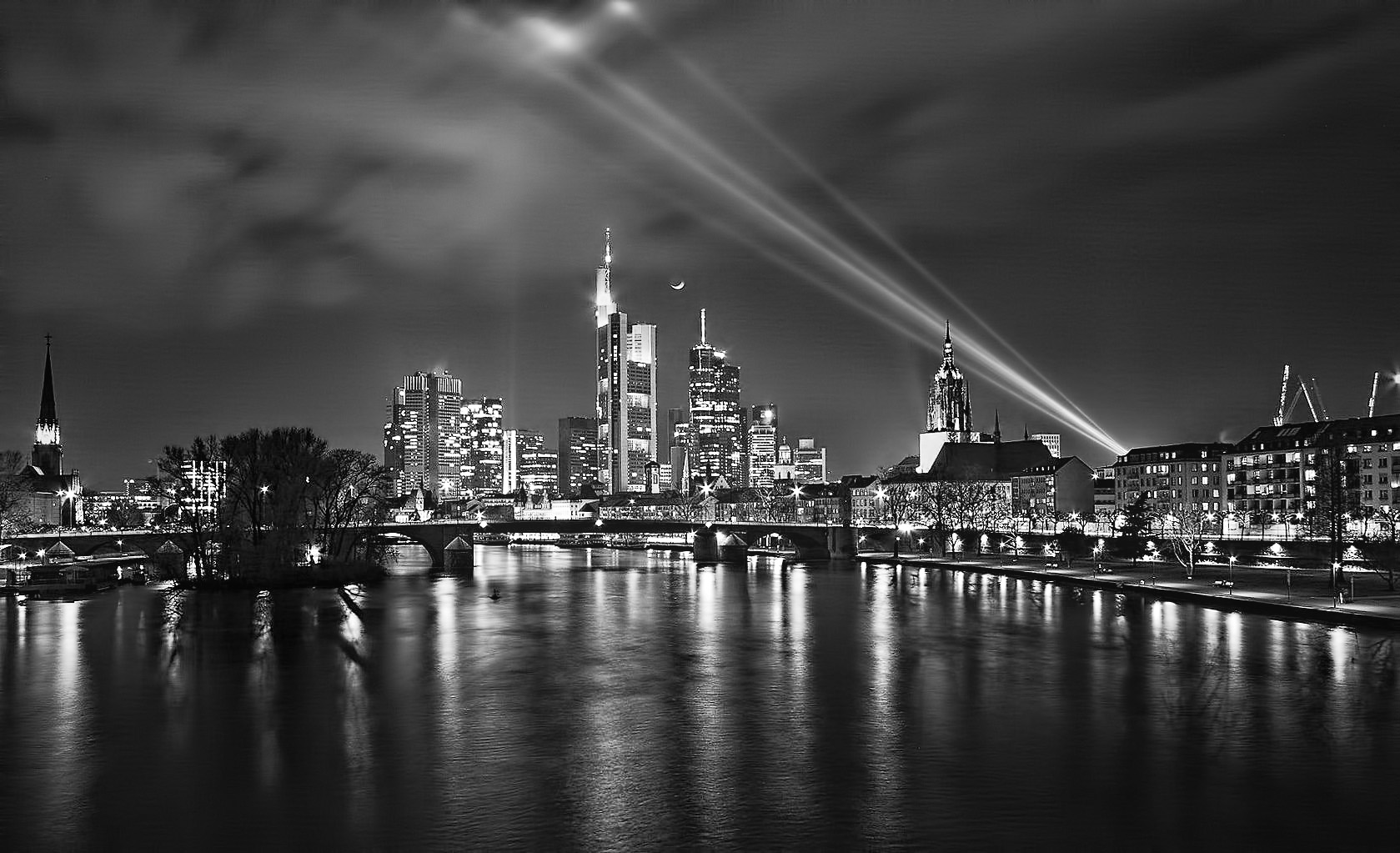 Frankfurt am Main die Skyline