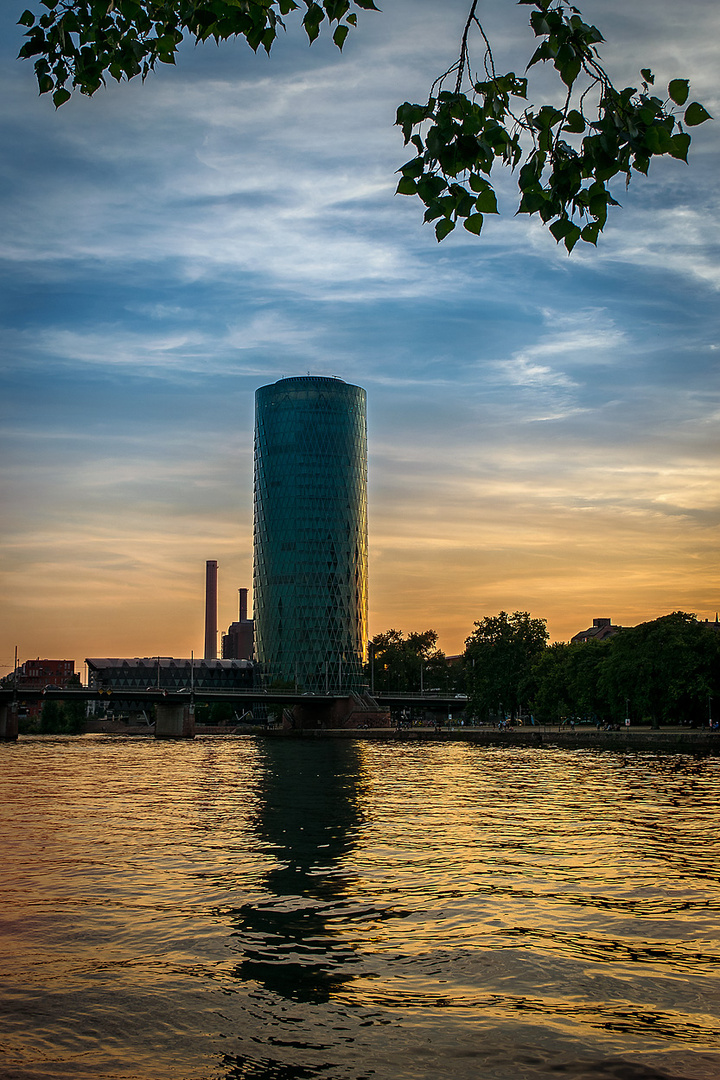 Frankfurt am Main // EIOPA bei Sonnenuntergang