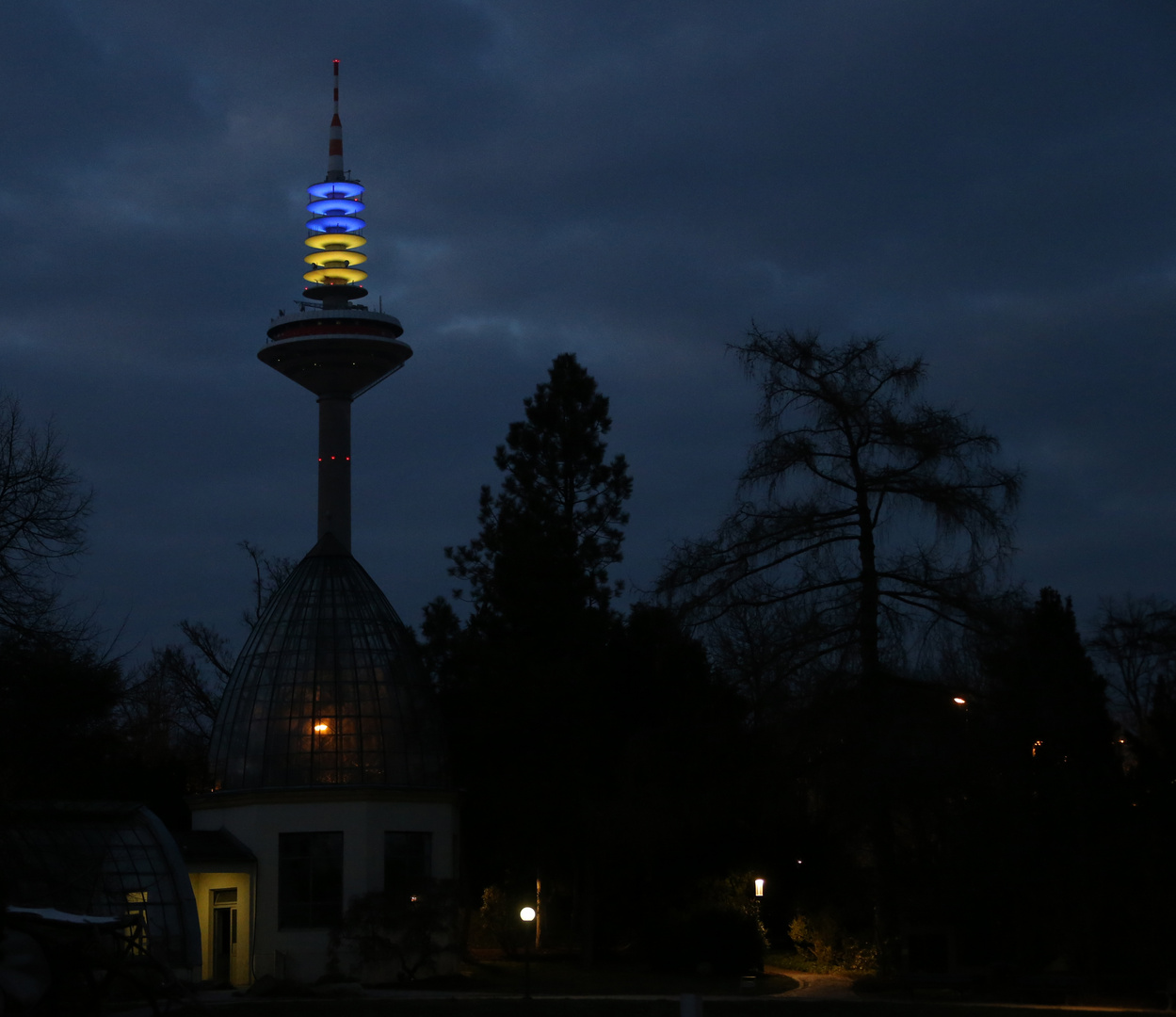 Frankfurt am Main: Europaturm - Ginnheimer Spargel