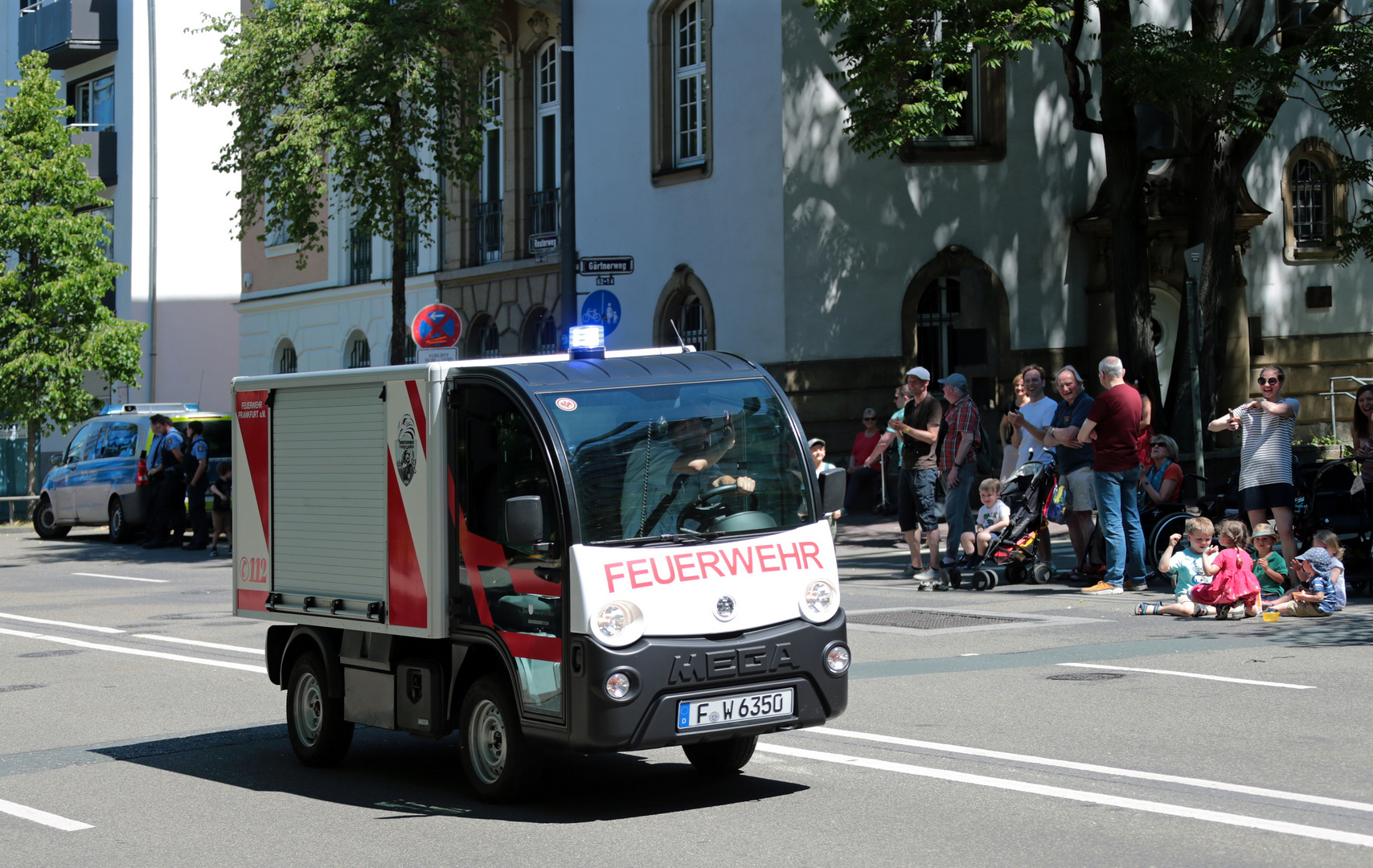 Frankfurt am Main - Feuerwehrfahrzeug - K-LKW