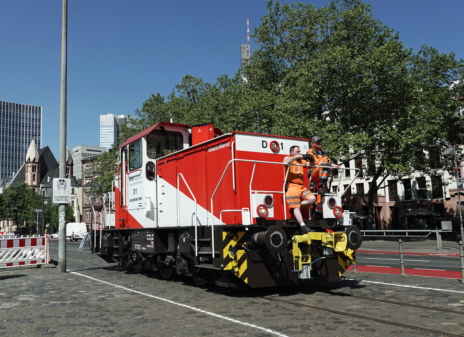 Frankfurt am Main - Hafenbahn - Lok D 1