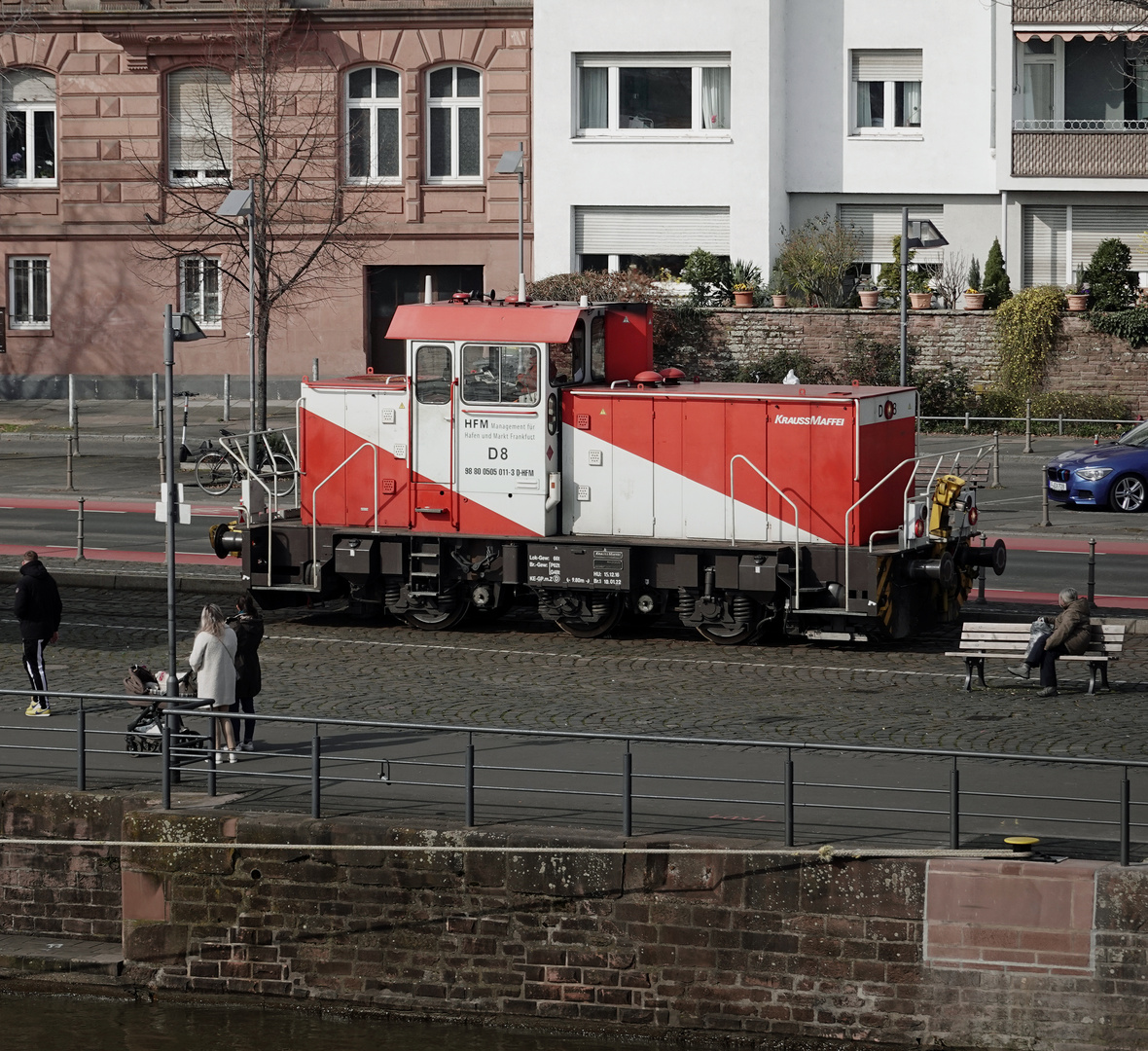 Frankfurt am Main - Hafenbahn - Lok D8