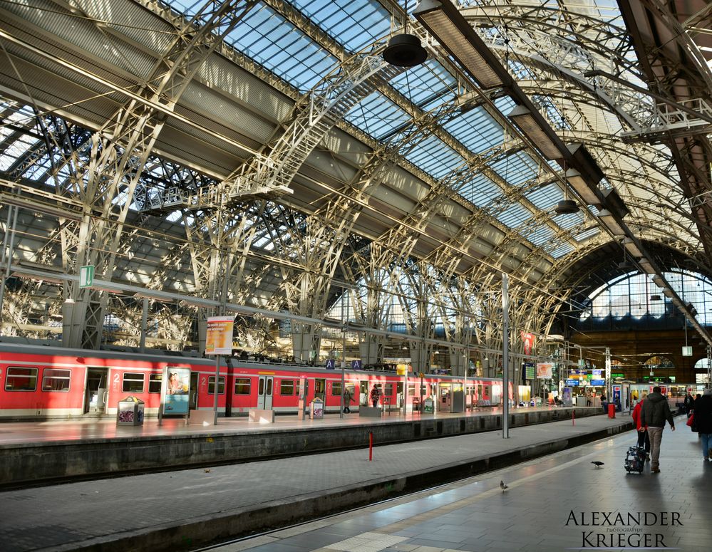 Frankfurt am Main Hauptbahnhof Foto & Bild deutschland