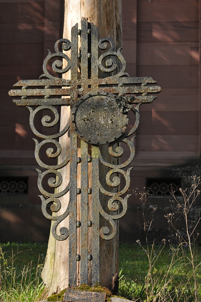 Frankfurt am Main, Hauptfriedhof: Das Eisenkreuz