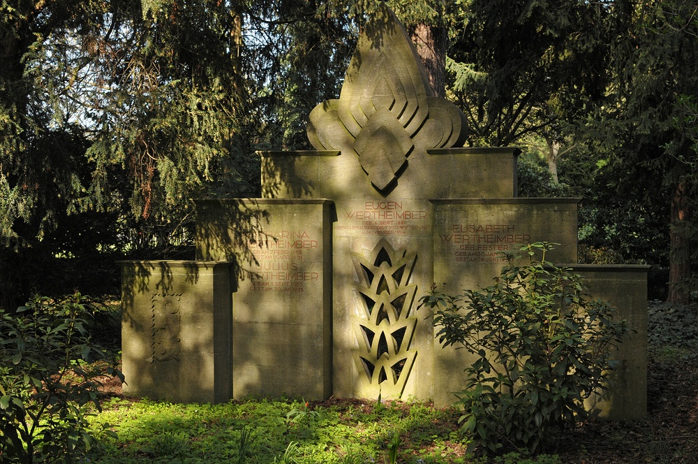 Frankfurt am Main, Hauptfriedhof: Ruhestätte Wertheimber