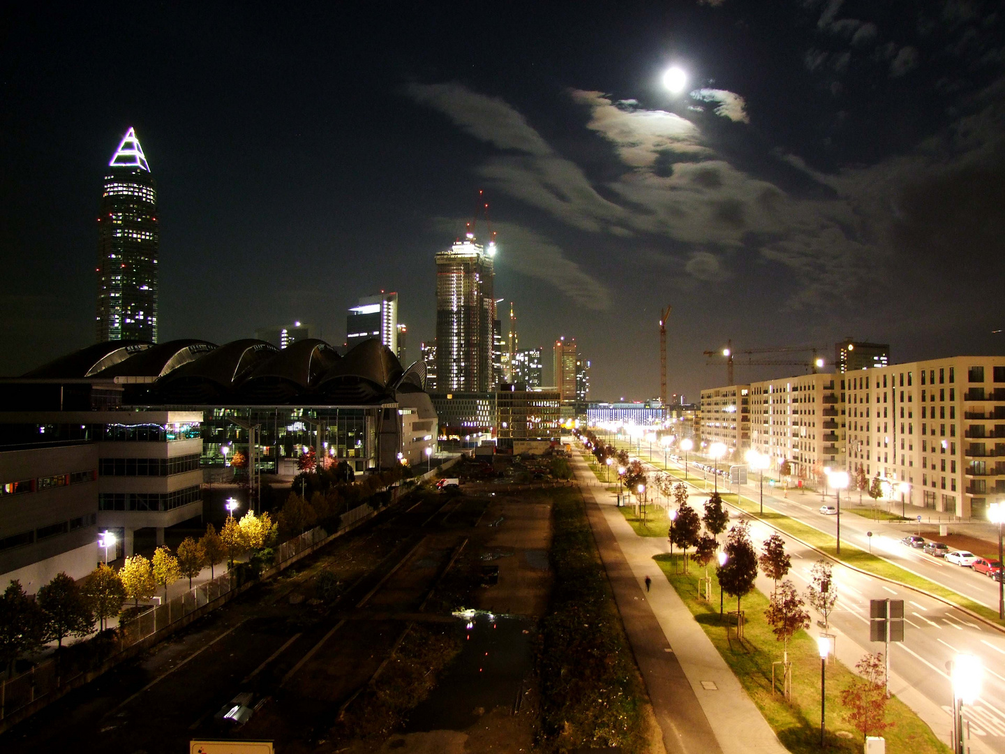 Frankfurt am Main, in der Nacht