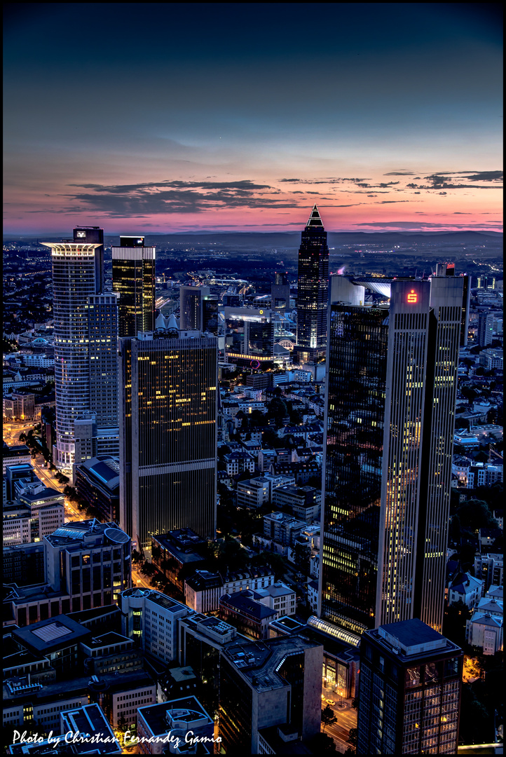 Frankfurt am Main - Maintowersicht