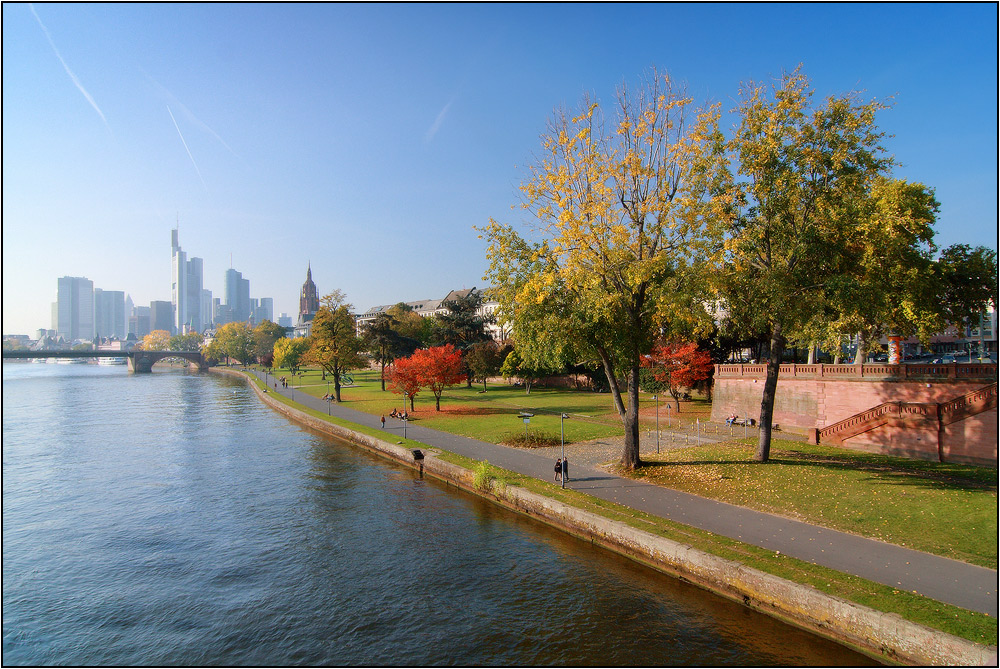 Frankfurt am Main. Schöne Aussicht Str.