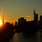 Frankfurt am Main Sonnenuntergang III