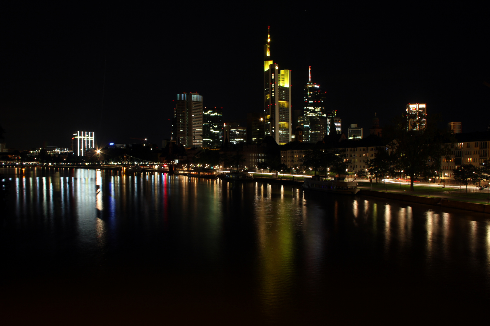 Frankfurt am Main um Mitternacht