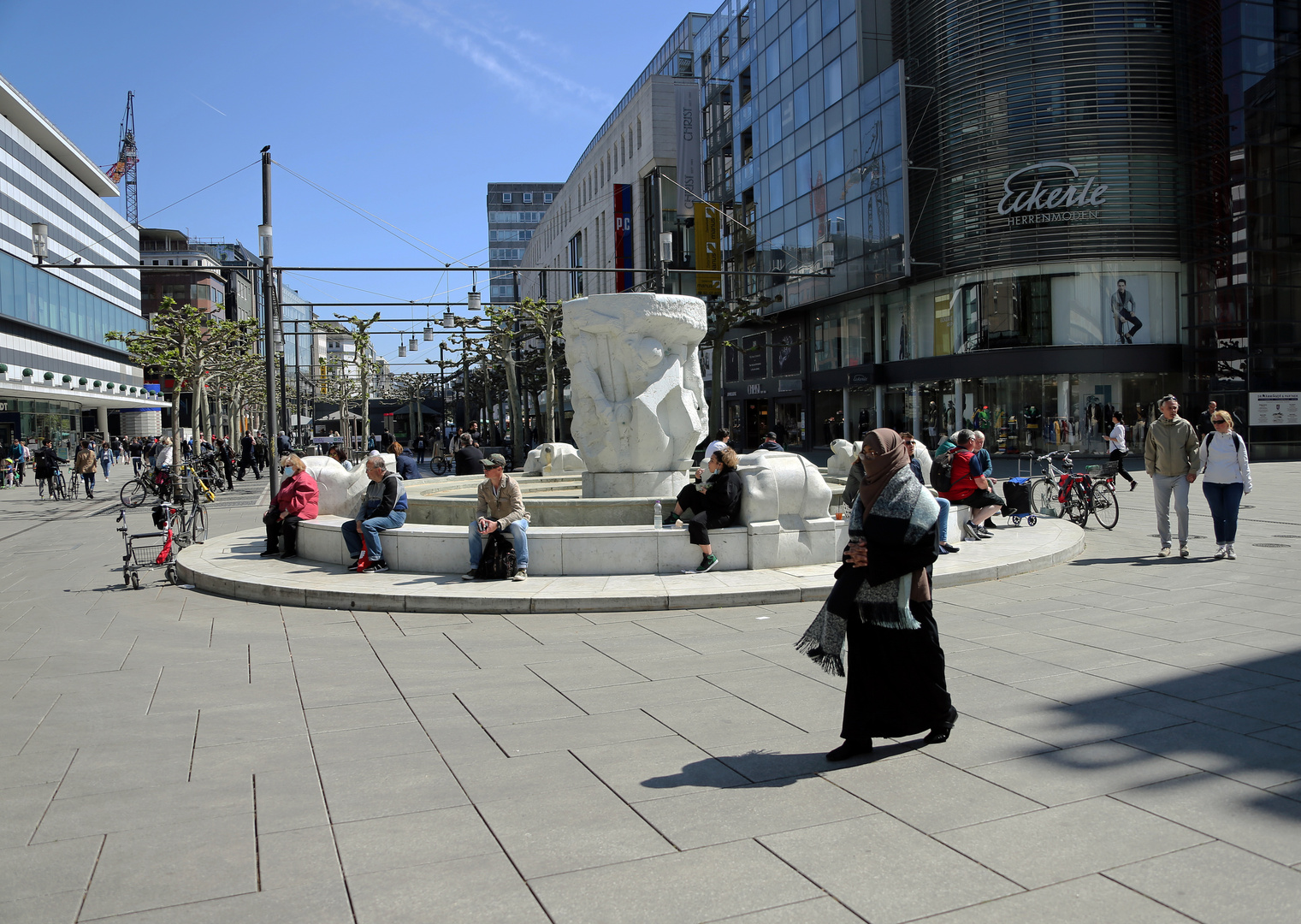 Frankfurt am Main - Zeil -  Corona  -