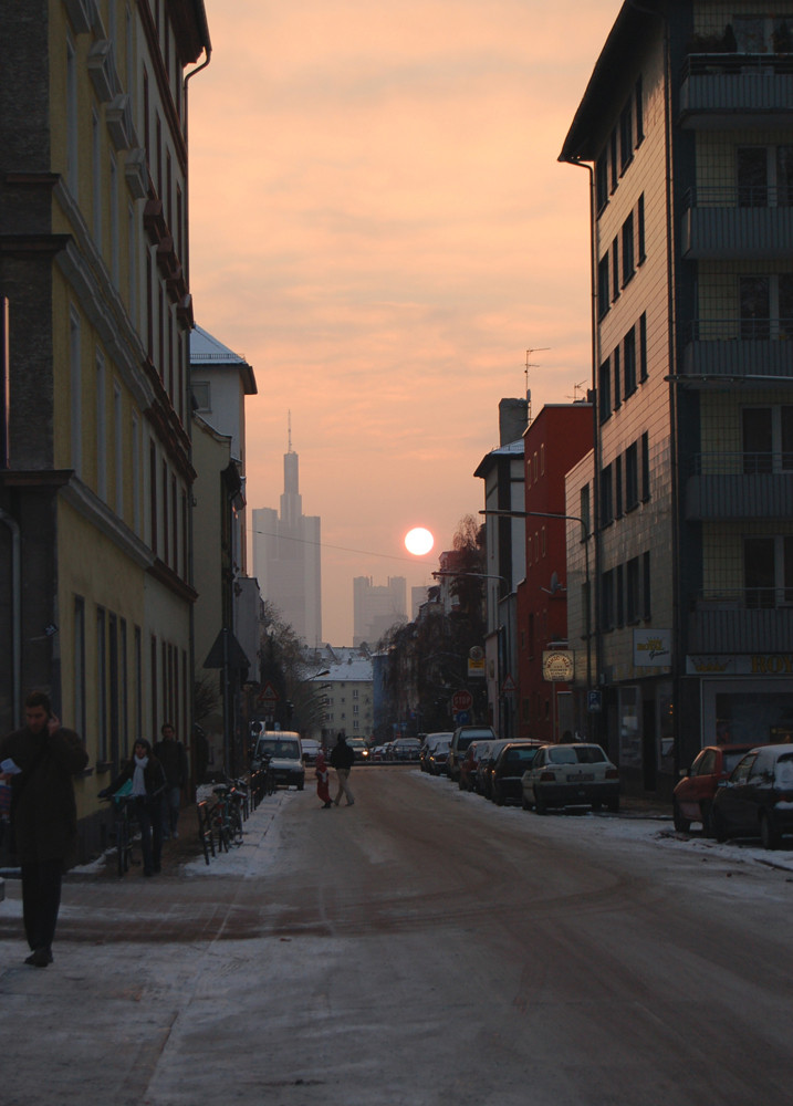 Frankfurt am Morgen