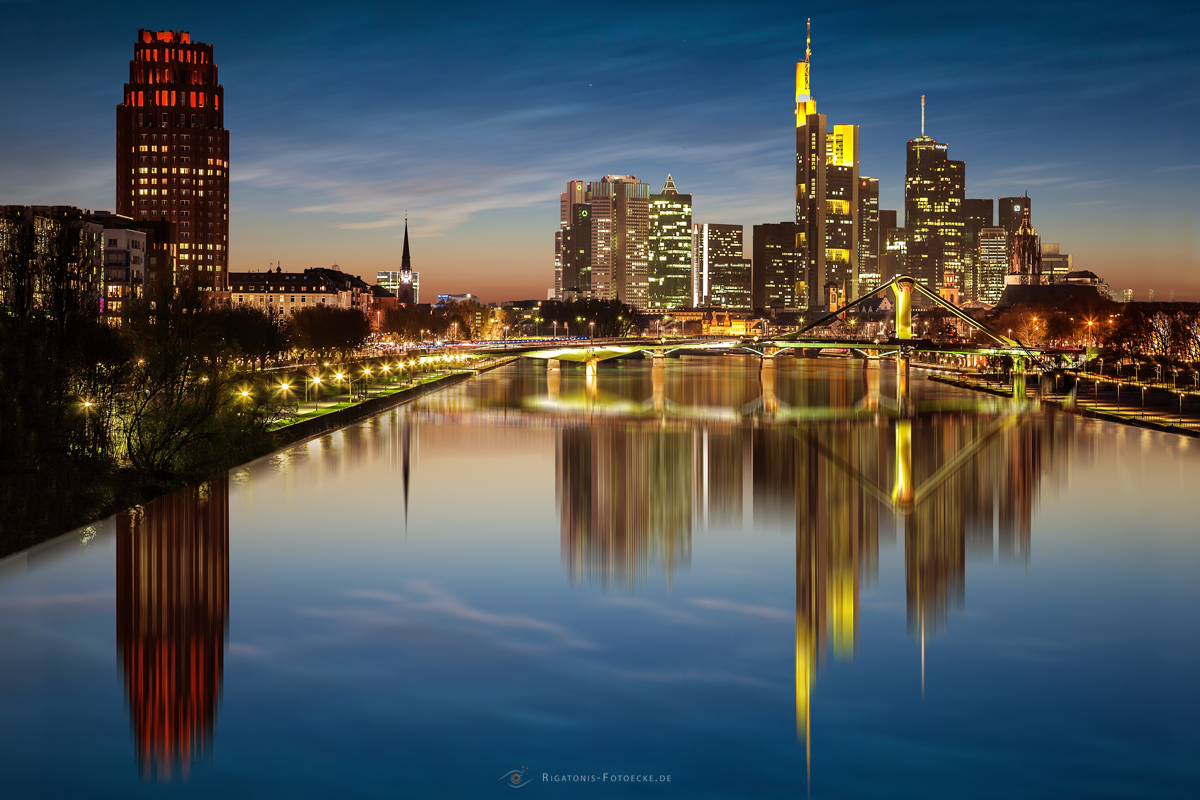 Frankfurt a.M.  Skyline