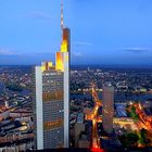 Frankfurt a.M. vom Main Tower - Commerzbank -