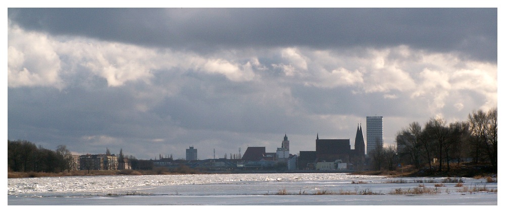 Frankfurt an der (zugefrorenen) Oder