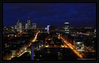 Frankfurt at night von Klaus Josef Zimprich