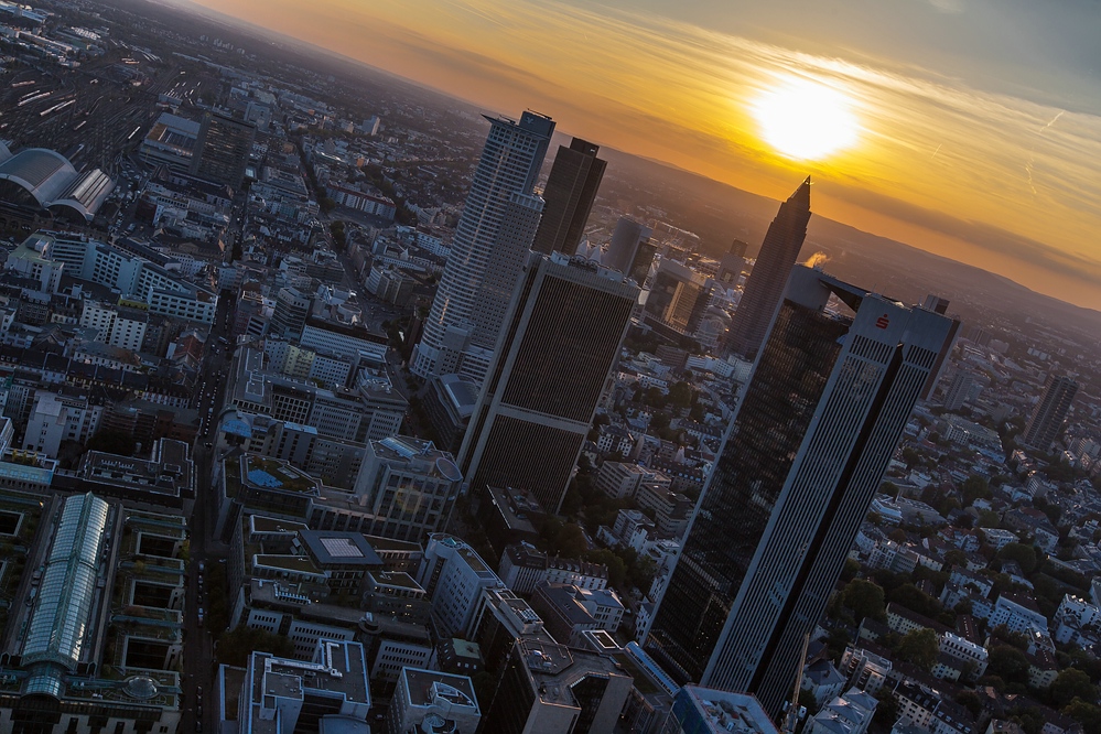 Frankfurt - at sunset