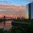 Frankfurt at the edge of dawn