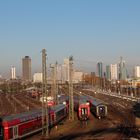Frankfurt aus der Eisenbahnperspektive