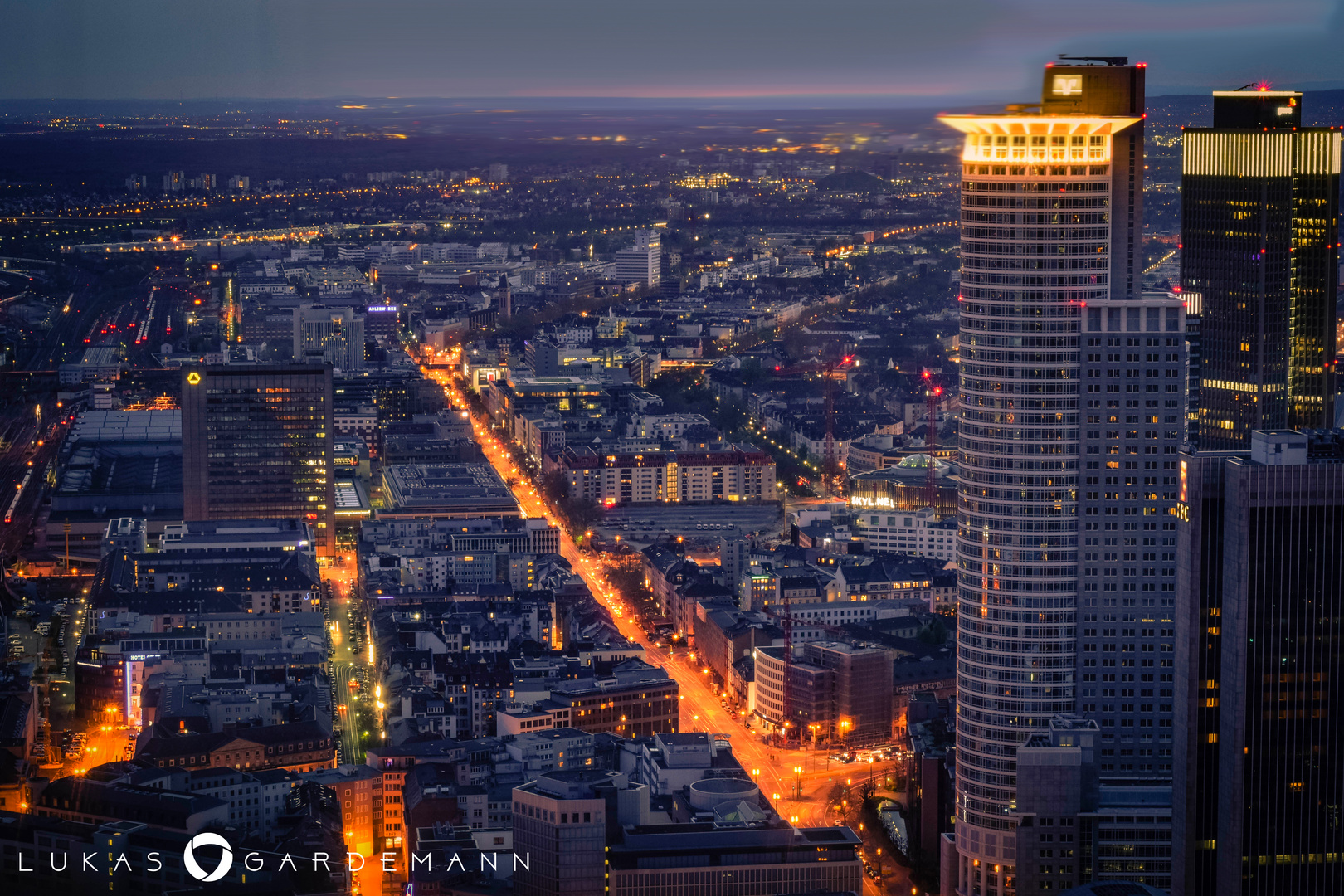 Frankfurt - Aussicht vom Maintower