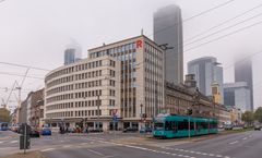 Frankfurt - Bahnhofsviertel - Platz der Republik, - Friedrich Ebert Anlag - Mainzer Landstraßee