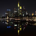 Frankfurt bei (eisiger) Nacht :-)