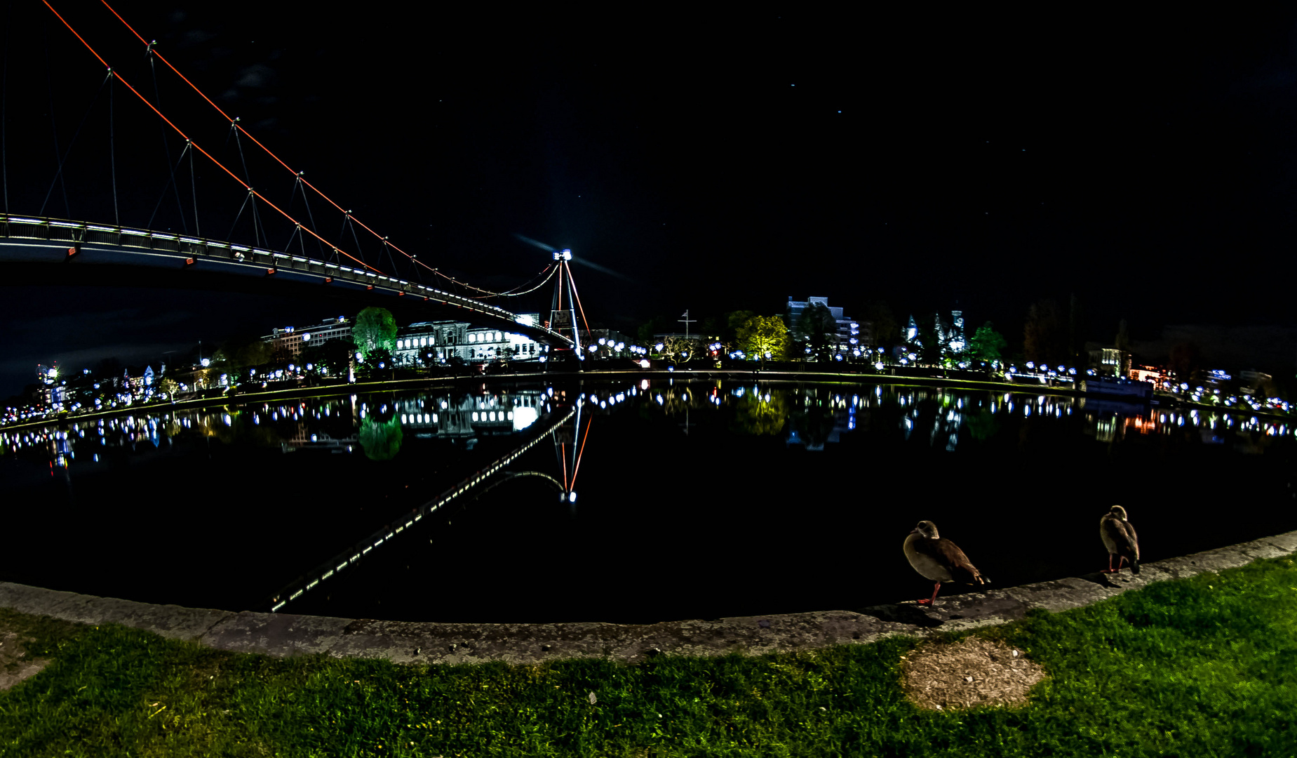 Frankfurt bei Nacht