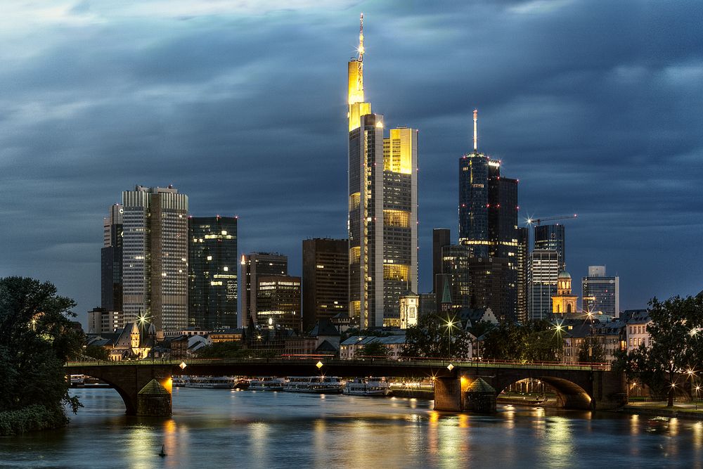 Frankfurt bei Nacht