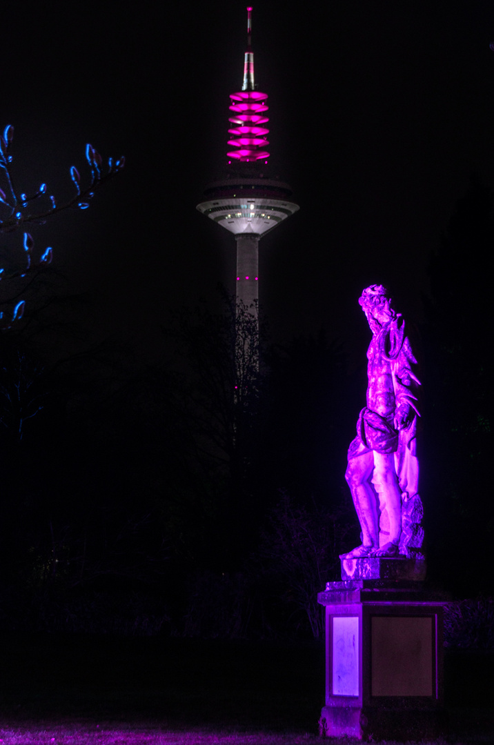 Frankfurt bei Nacht