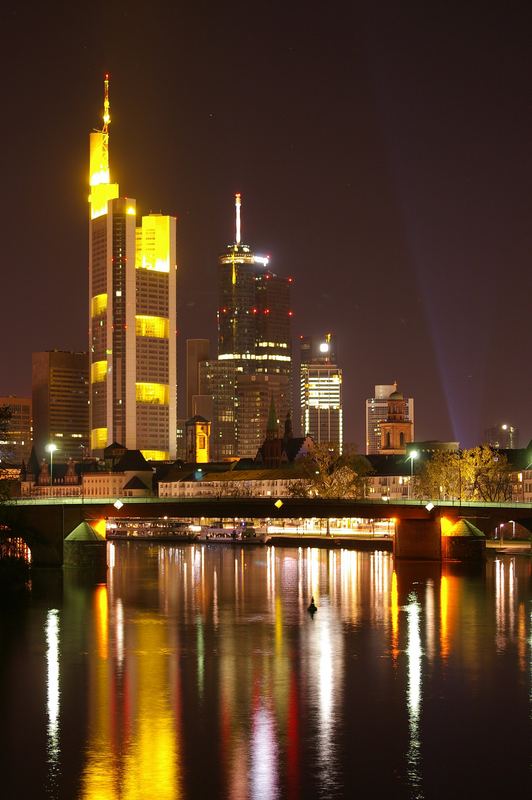 Frankfurt bei Nacht