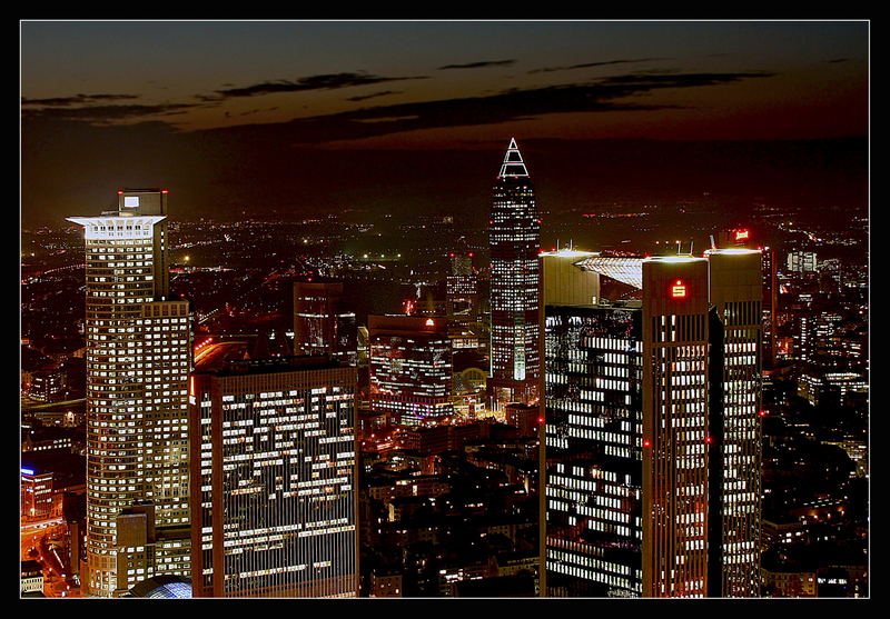 Frankfurt bei Nacht