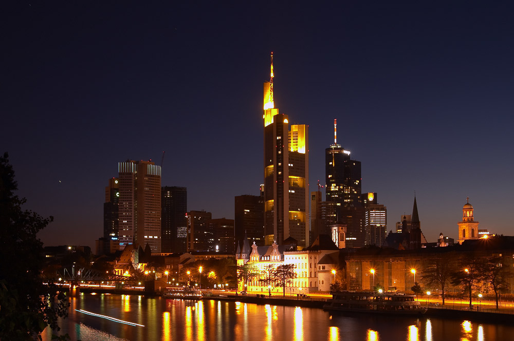 Frankfurt bei Nacht