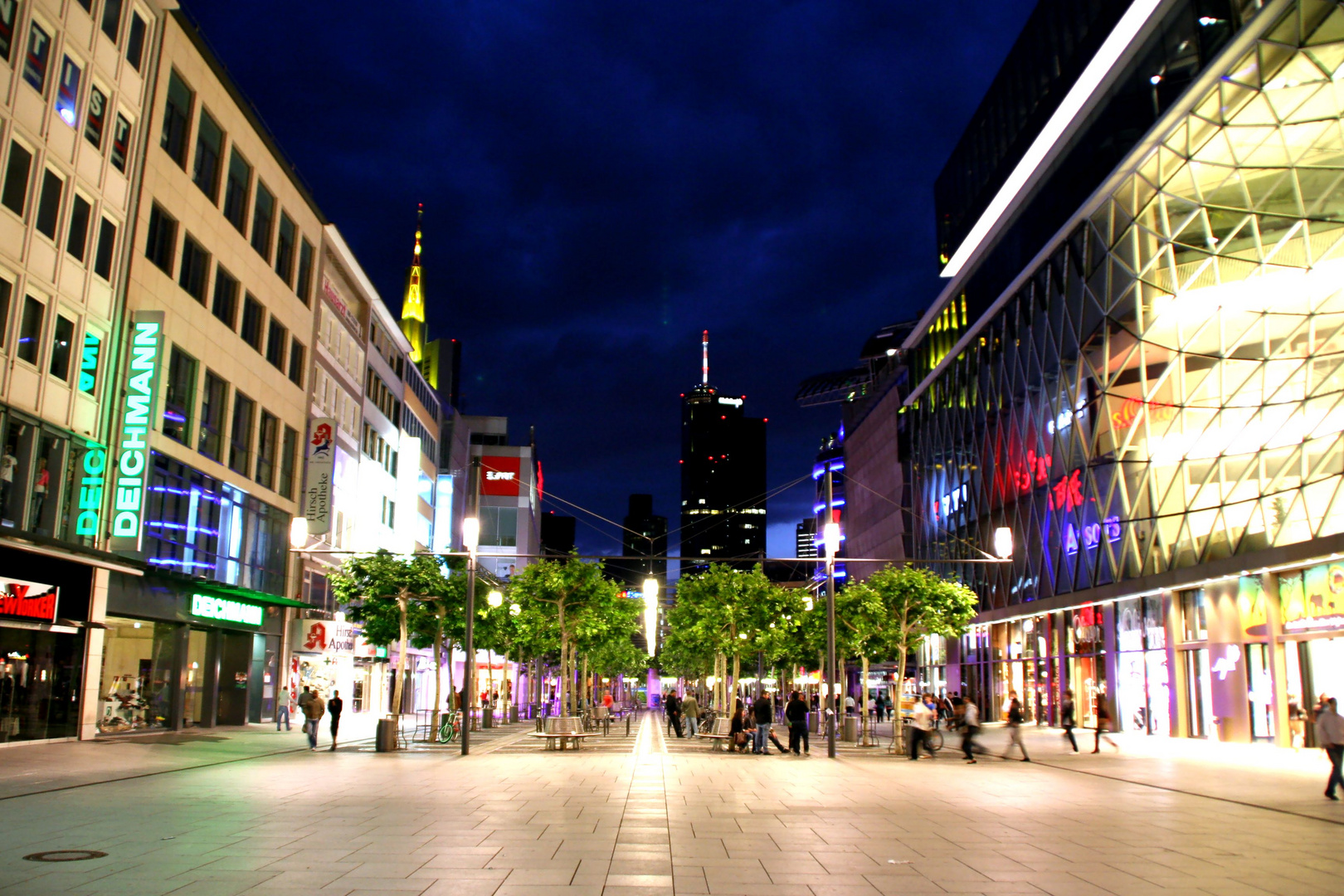 Frankfurt bei Nacht