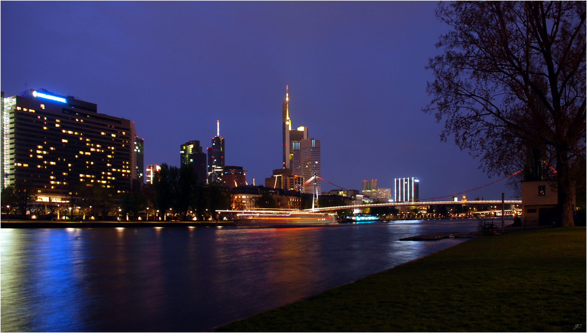 Frankfurt bei Nacht