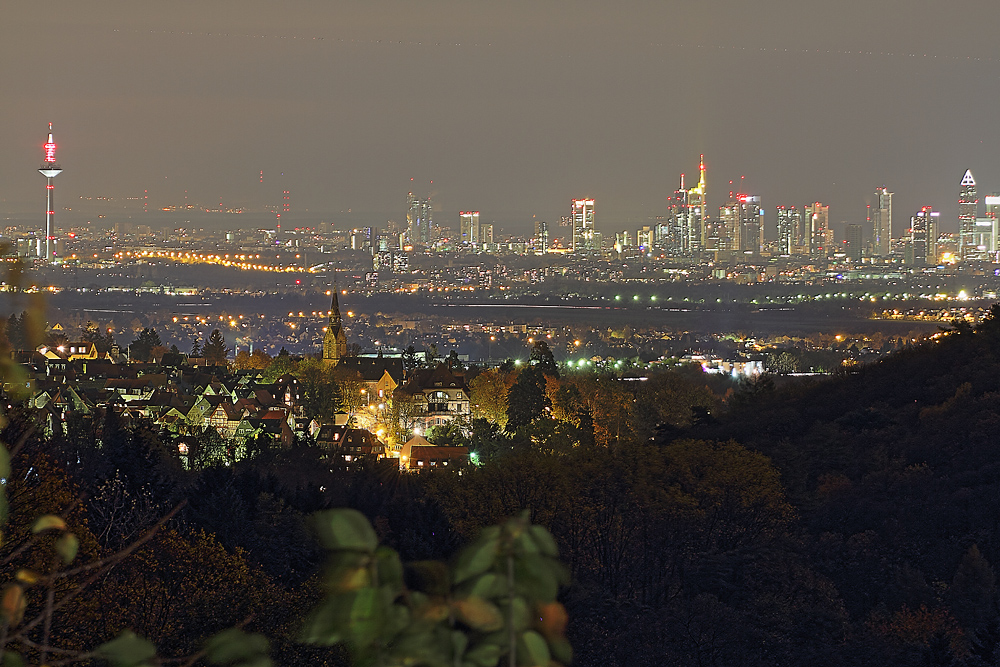 Frankfurt bei Nacht