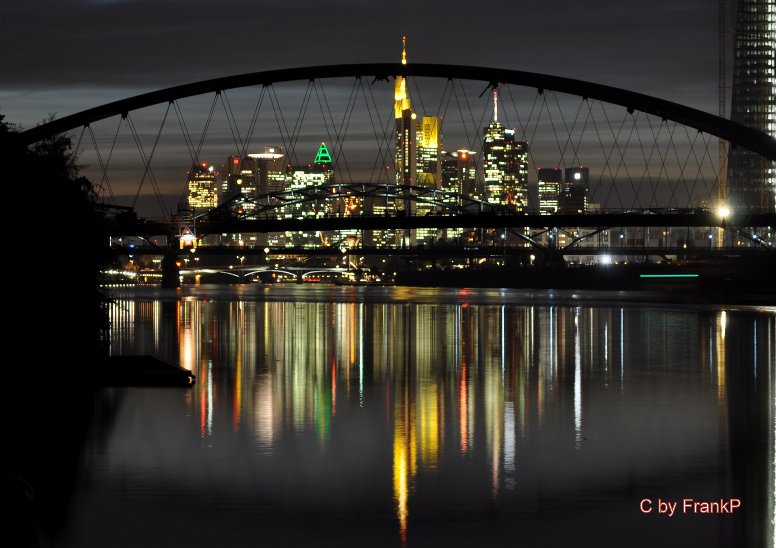 Frankfurt bei Nacht -3-