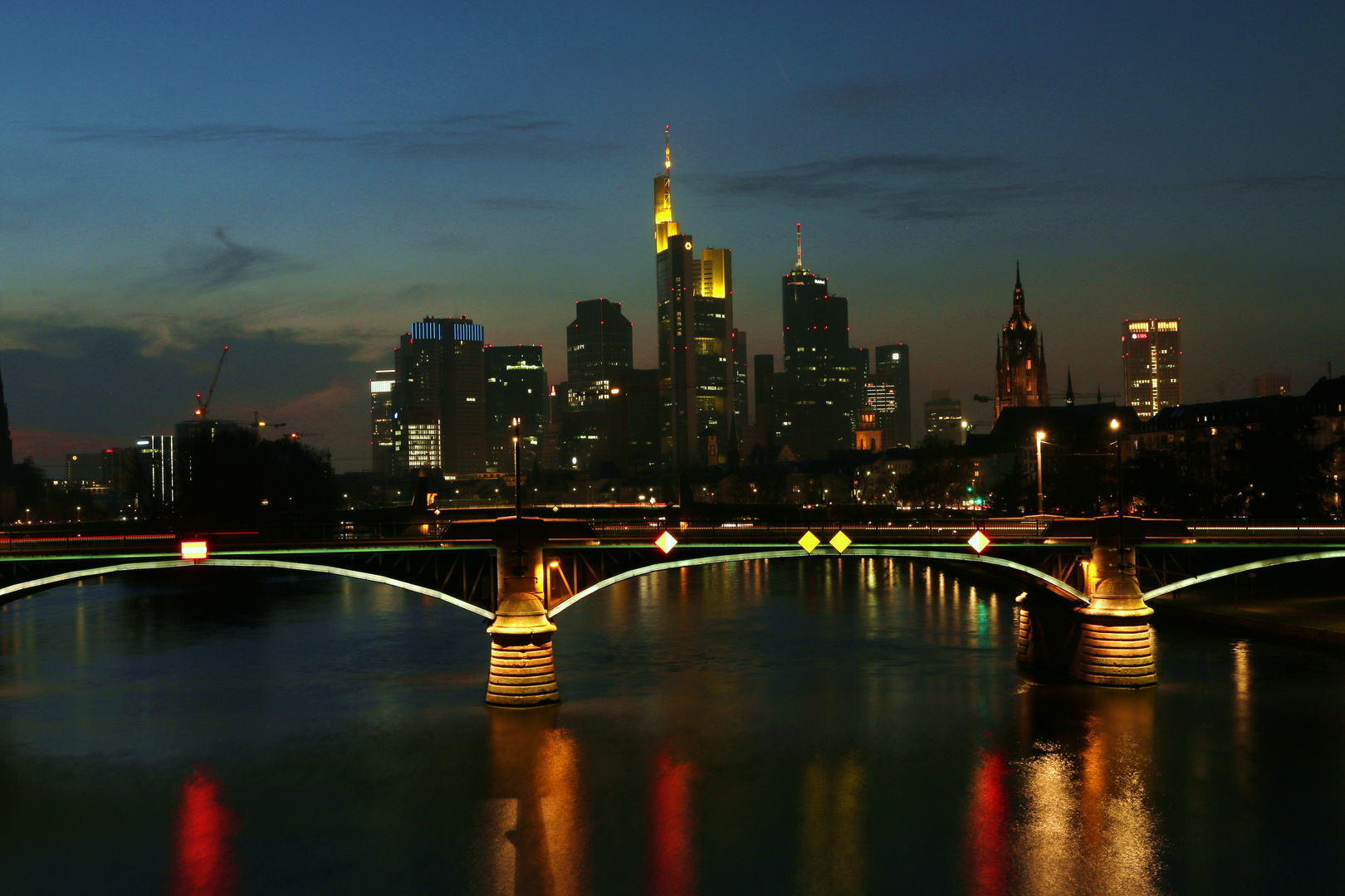 Frankfurt bei Nacht