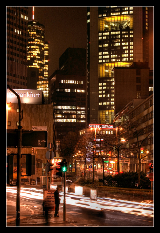 Frankfurt bei Nacht